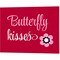 Butterfly Kisses & Ladybug Hugs by Tamara Robinson 15" x 12" Canvas Wall Art (Set of 2)